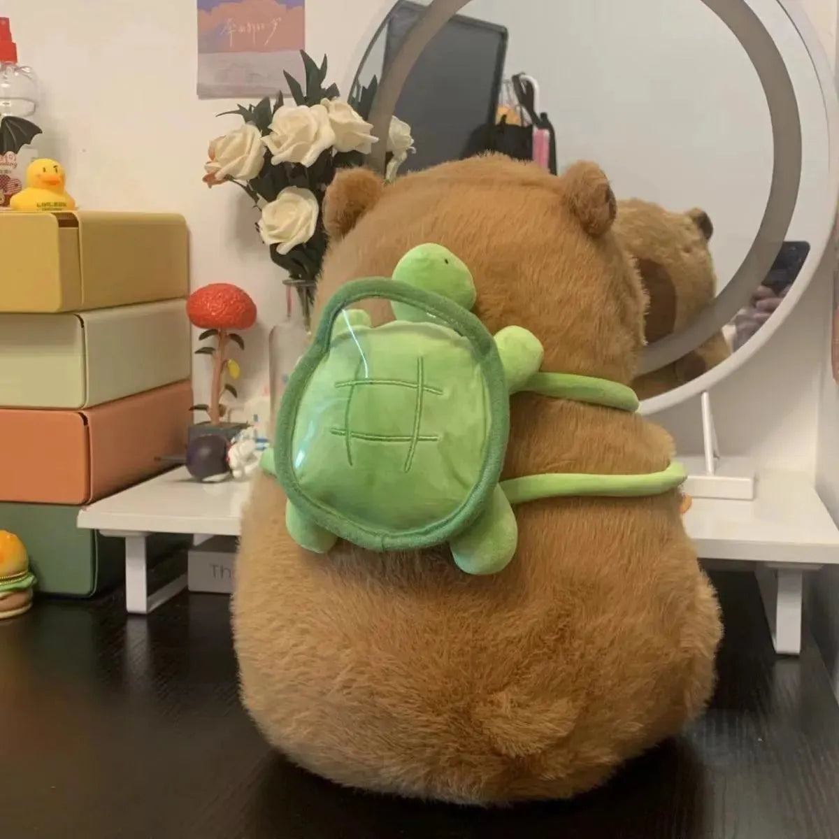 Fashion Simple Capybara Plush Toy Pillow - Bellarte Enchanté Fashion Simple Capybara Plush Toy Pillow